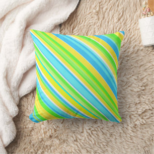 Spring Colours Throw Pillow