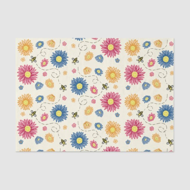 Spring Colours Tissue Paper (Front)