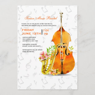 Spring Concert Invitation
