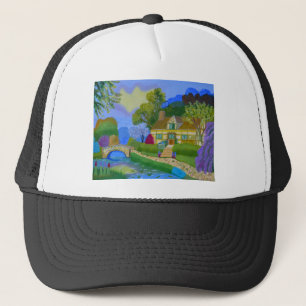 Spring Cottage Trucker Hat