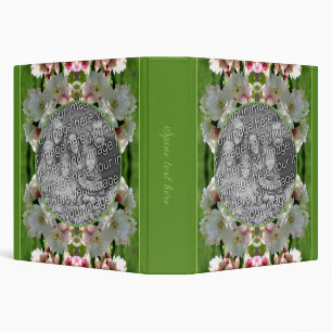 Spring Crabapple Blossoms Frame Add Your Photo Binder