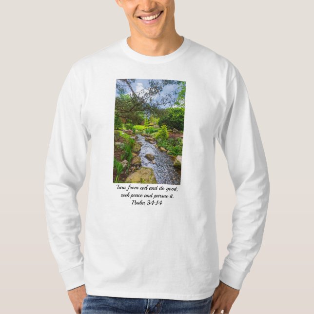Spring Creek Painterly Bible Verse T-Shirt (Front)