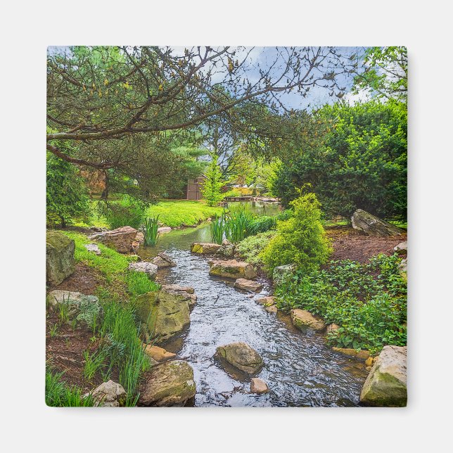 Spring Creek Painterly Magnet (Front)