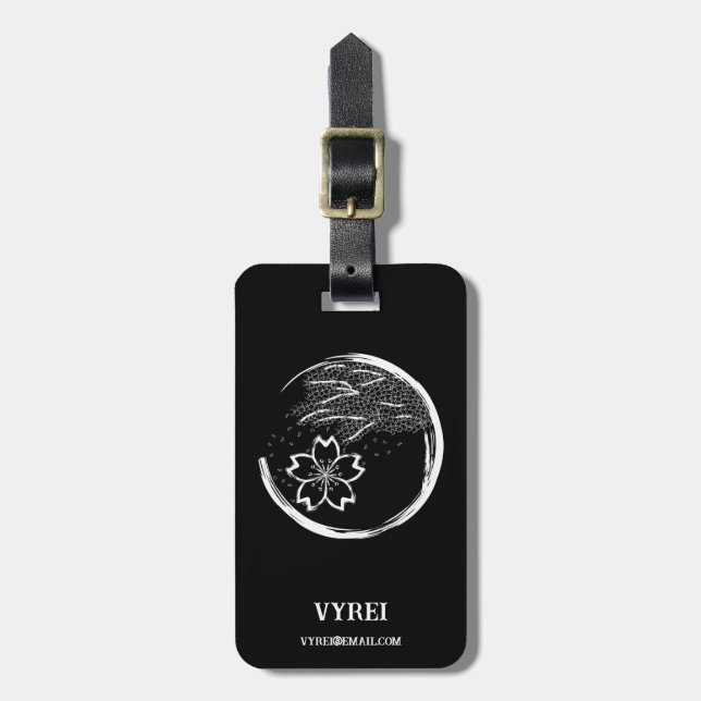 Spring Crest Luggage Tag (Front Vertical)