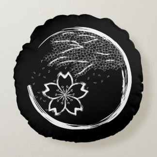Spring Crest Round Pillow