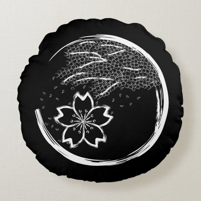 Spring Crest Round Pillow (Front)