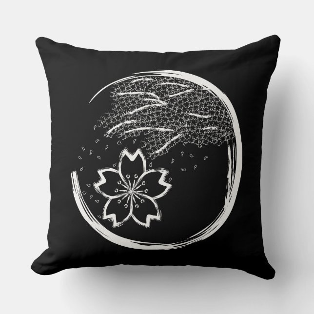 Spring Crest Throw Pillow (Front)
