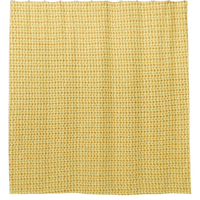 Spring crochet background in yellow. (Front)