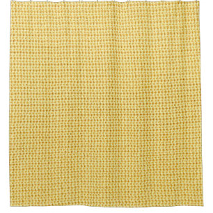 Spring crochet background in yellow.