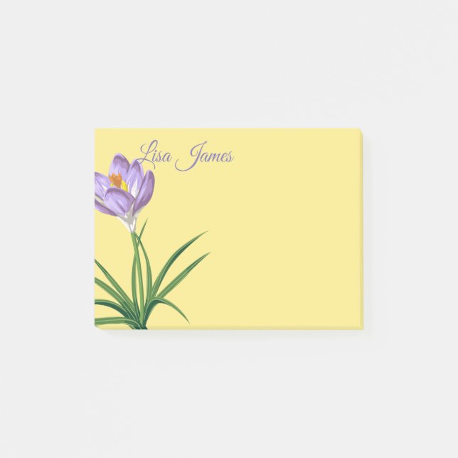 Spring Crocus Post-it-Notes Post-it Notes (Front)