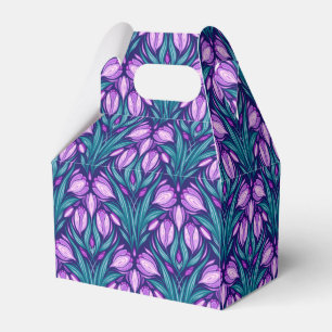 Spring crocuses favor box