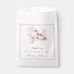 Spring Cute Bird Baby Shower Favour Bag