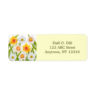 Spring Daffodil Garden Customizable