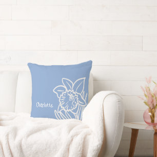 Spring Daffodil  Throw Pillow