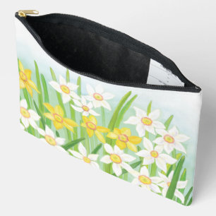 Spring Daffodils Accessory Pouch