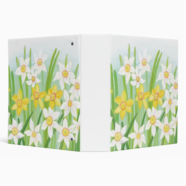 Spring Daffodils  Binder (Background)