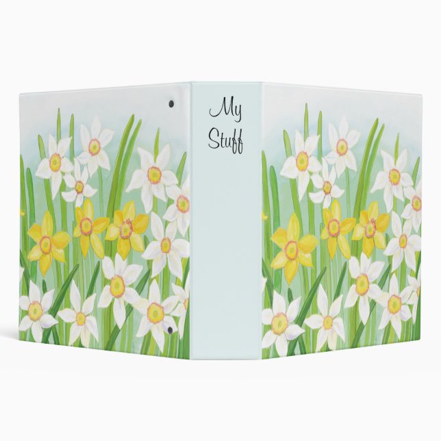 Spring Daffodils   Binder (Background)