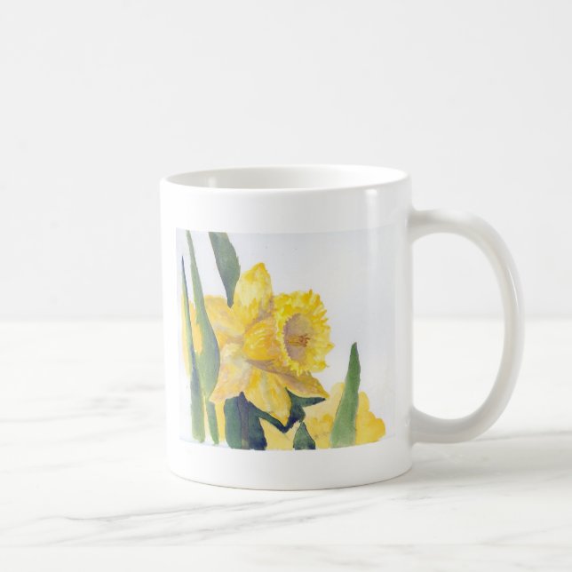 Spring Daffodils Coffee Mug (Right)