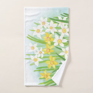Spring Daffodils Hand Towel