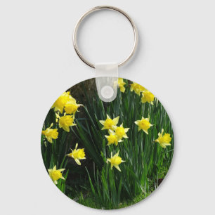 Spring Daffodils Keychain