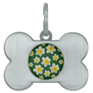 Spring Daffodils Pet Tag