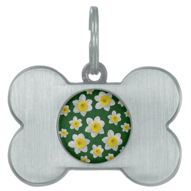 Spring Daffodils Pet Tag (Front)
