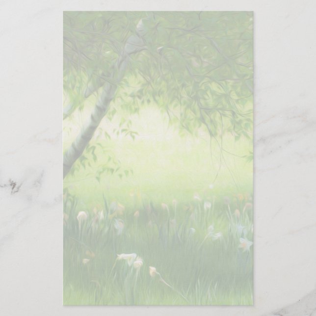 Spring Daffodils Stationery (Front)