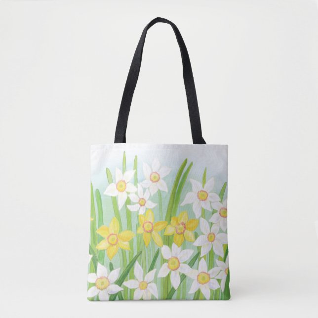 Spring Daffodils  Tote Bag (Front)