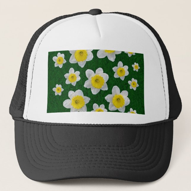 Spring Daffodils Trucker Hat (Front)