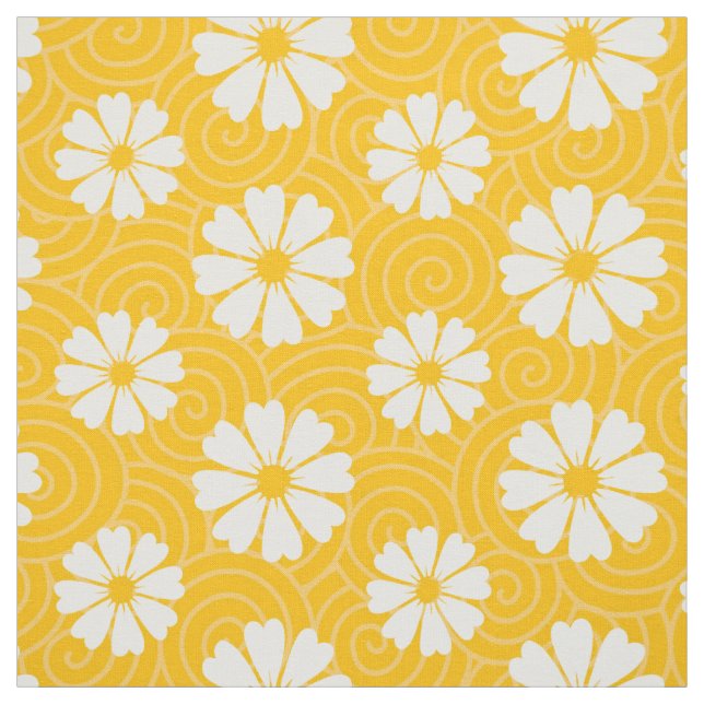 Spring Daisies Fabric (Swatch)