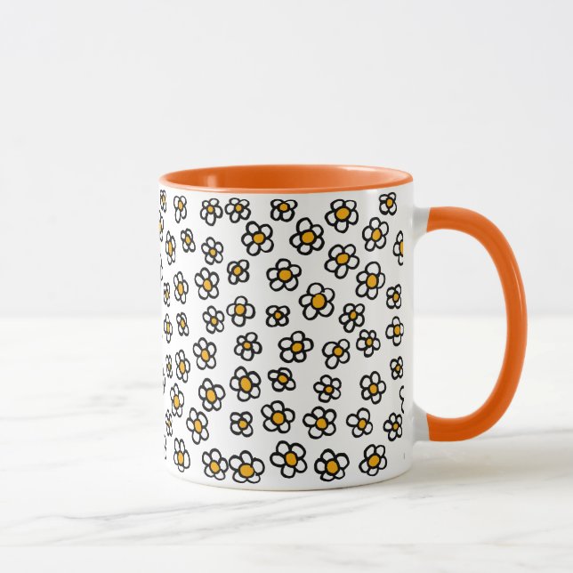 Spring Daisies Mug (Right)