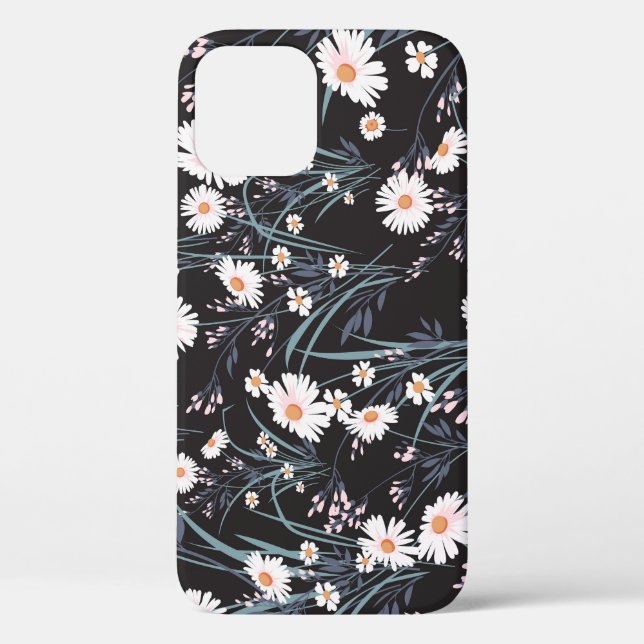 Spring Daisy Floral Seamless Design Case-Mate iPhone Case (Back)