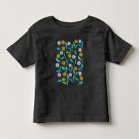 Spring Dandelion Flowers and Leaves Design