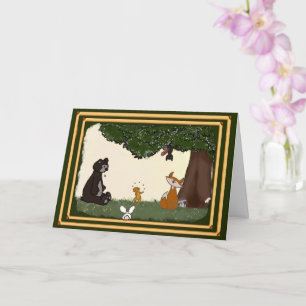 "Spring Day" Thinking of you greeting card