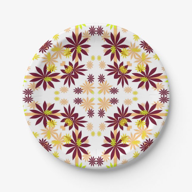 Spring Delights Paper Plate (Front)