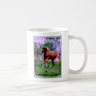 Spring Dreams, Sorrel Trotting Coffee Mug