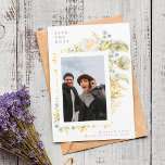 Spring Dreams Wild Florals Watercolor Wedding Save The Date<br><div class="desc">A classic elegant design modernised with text and the placement of the watercolor wild florals & greenery to make up a frame. With this twist of modernism by Phrosne Ras Design - Spring Dreams Wild Florals Watercolor Save The Date becomes utterly unique. This will be part of suite.</div>