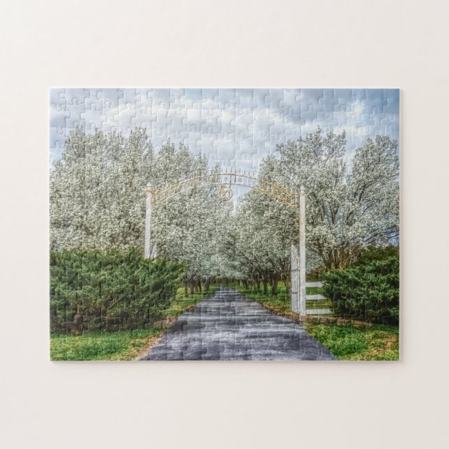 Spring Drive Home Jigsaw Puzzle (Horizontal)