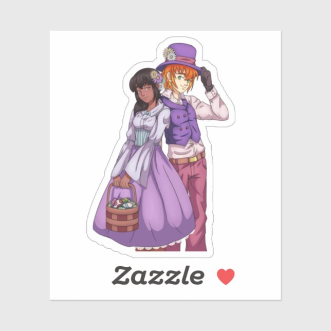 Spring Easter Couple (Sheet)