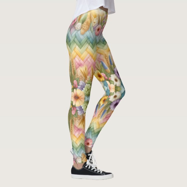 Spring Easter Joy Leggings (Right)