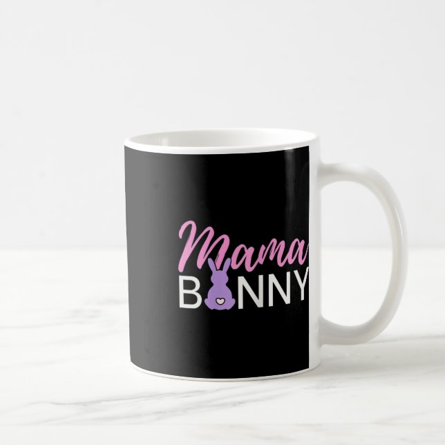 Spring Easter Mama Bunny  Coffee Mug (Right)