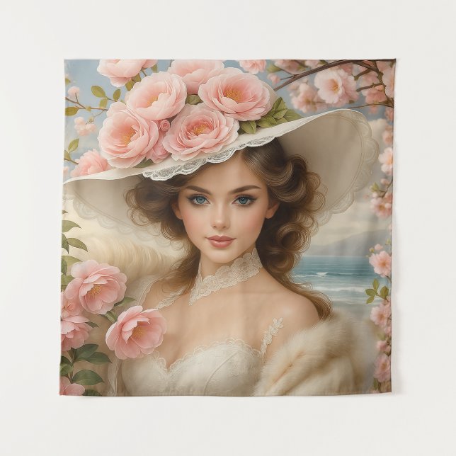 Spring Elegance Tapestry (Front)