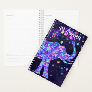 Spring Elephant Planner