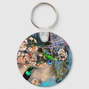 Spring Equinox, key-chain Keychain