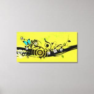 Spring Explosion Wrapped Canvas