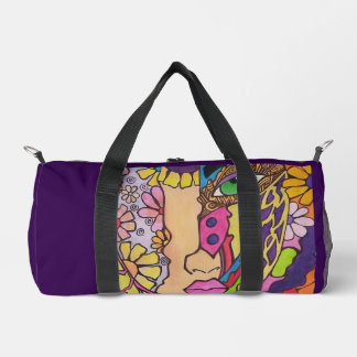 Spring Face  Duffle Bag