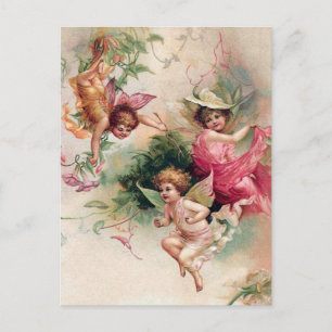 Spring Faeries Postcard