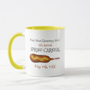 Spring Fair Carnival Festival Corn Dog Corndog Mug