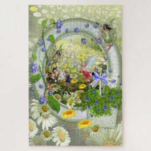 Spring Fairies and Daisies Jigsaw Puzzle