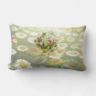 Spring fairies lumbar pillow